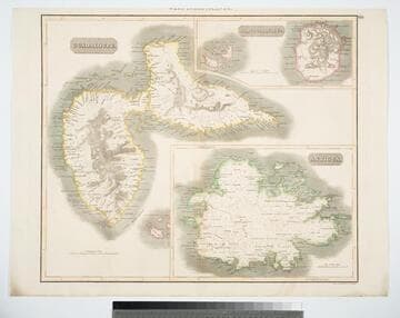 Guadaloupe; Marieglaante &c.; Antigua
