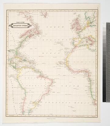 Chart of the Atlantic Ocean