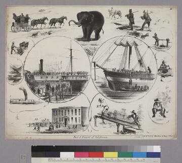 Past & Present of California