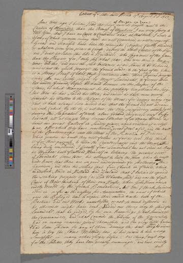 [Unknown author]. Extract of a letter. . . & copy of a letter from an Engineer who was at Bergen-op-Zoon when it was taken by ye French