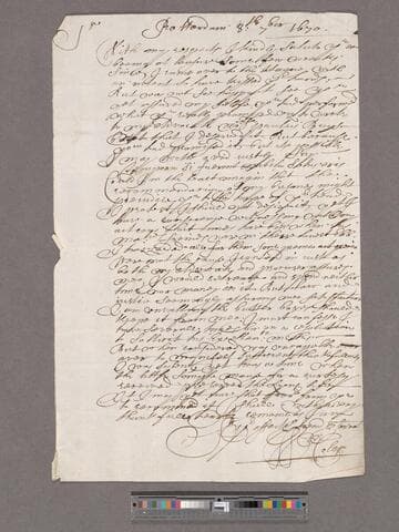 Coles, William. Letter to [-----]