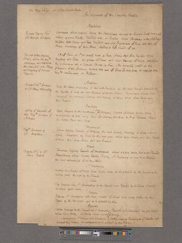 Great Britain. Privy Council. An account of Carybee Islands