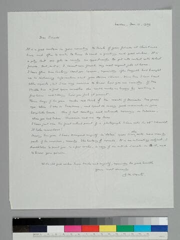 Dutch astronomer Jan Oort writes to EPH and GBH