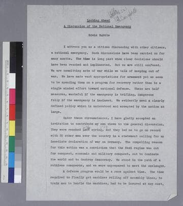 Looking Ahead: A Discussion of the National Emergency