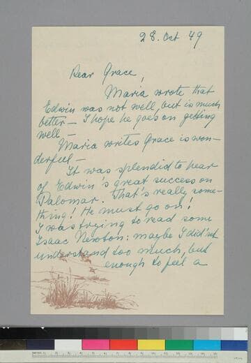 Frieda Lawrence writes to GBH