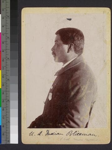 U.S. Indian Policeman