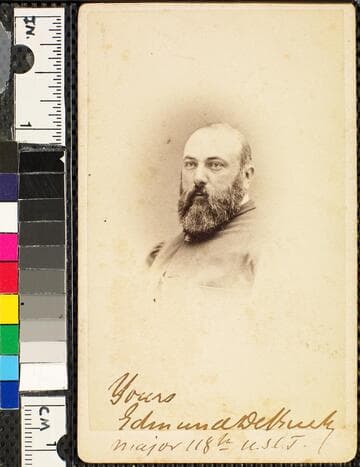 Edmund DeBuck ; Major 118th U.S.C.T