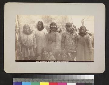 Group of women at Port Clarence
