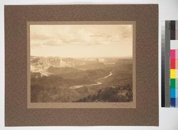 The Colorado River from Desert View. Early morning. Arizona