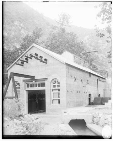 The Sierra Powerhouse in San Antonio Canyon