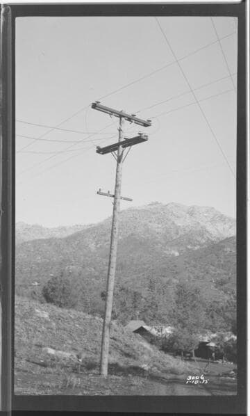 Distribution Lines - Kern River No. 3