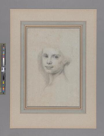 Bust Study of a Young Girl