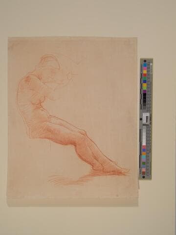 Seated Female Nude