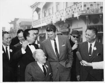Ronald Reagan with Y.C. Hong et al