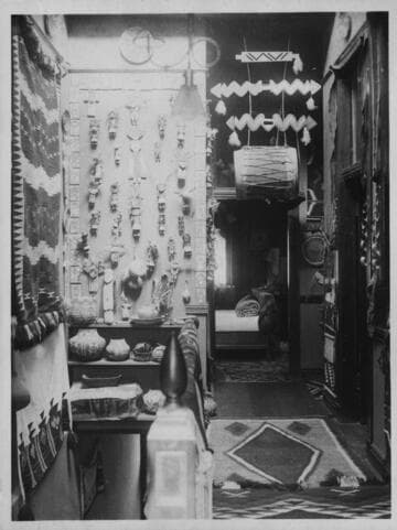 Indian Collection in A. C. Vroman residence