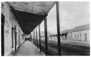 North Broadway, north from Sunset