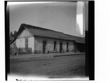 Adobe building on Castelar Street, Los Angeles