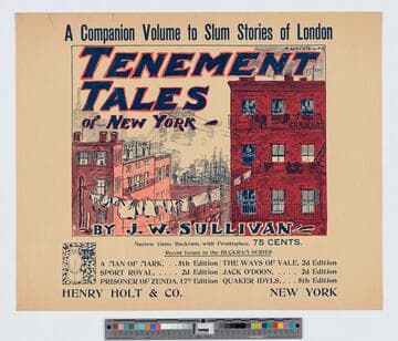 Tenement tales of New York by J.W. Sullivan