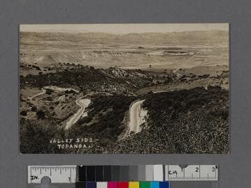 Valley side, Topanga, California