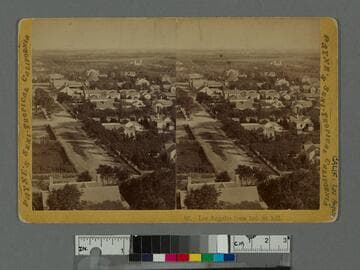 Los Angeles from 3rd. St. hill