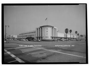 NBC and KNBH Television, Hollywood, California