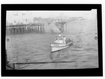 Scandia II fishing boat near the Santa Monica Pier