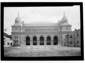 Shrine Auditorium, Los Angeles, Cal