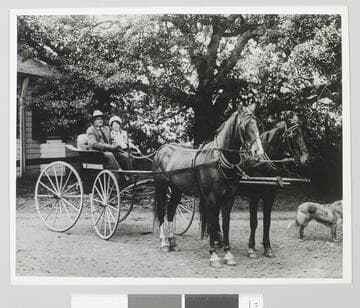 Charmian London and Jack London