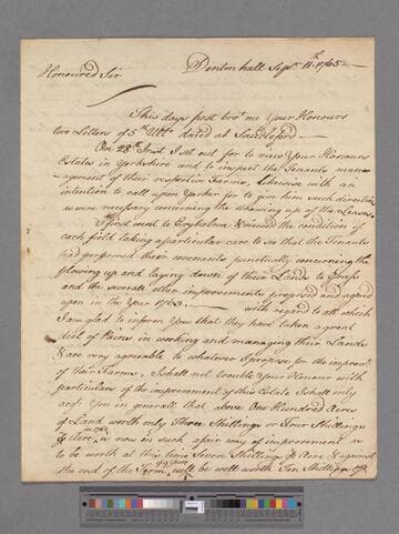 Wright, John. Letter to Edward Montagu