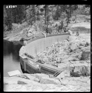 Big Creek, Florence Lake Dam