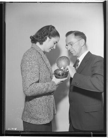 Edison Advertising Program - Mr. Nightingale, Helen Ramsey and Hindu Ball