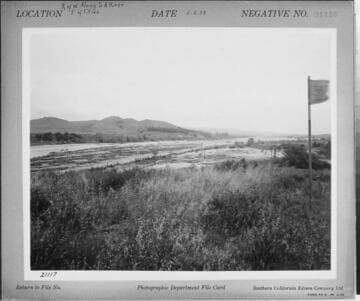 Miscellaneous Transmission : Santa Ana River flood damage to California Electric Power - Open Transmission Line Right of Way