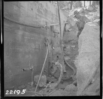 Big Creek, Huntington Lake Dams