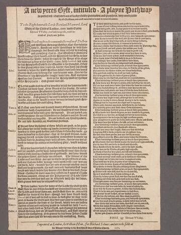 A new yeres gyft, intituled, A playne pathway to perfect rest: gathered out of sundry godly patriarkes, and prophets, very comfortable for all Christians, and most needefull to be had in remembraunce