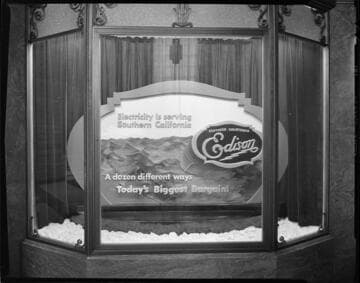 General Office display window