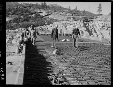 Big Creek - Mammoth Pool - Spillway bridge