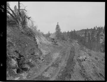 Big Creek - Mammoth Pool - Construction of Main Haul Road to Borrow area