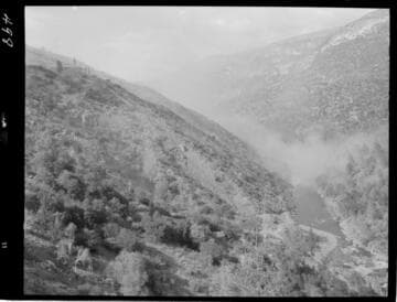 Big Creek - Mammoth Pool - Penstock line after blast
