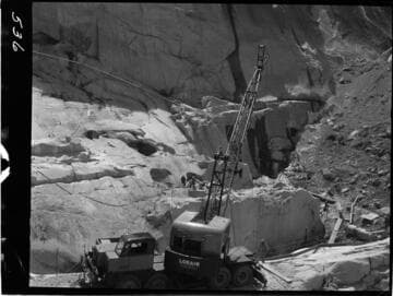 Big Creek - Mammoth Pool - General view of cutoff trench looking east