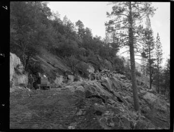 Big Creek - Mammoth Pool - Pioneering Rock Creek adit access road