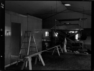 Big Creek - Mammoth Pool - Interior view showing kitchen facilities and walk-in freezer