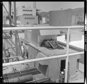 Cooling equipment at a power plant