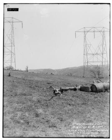 Big Creek Transmission Line right-of-way