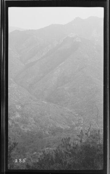 A mountain view near Kaweah #3 Hydro Plant