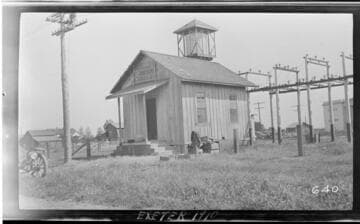 The exterior of the old Exeter Substation
