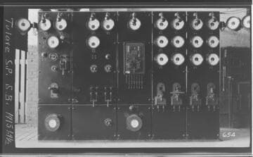 The switchboard at Tulare Steam Plant
