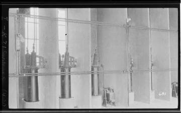 The switching cells at Delano Substation