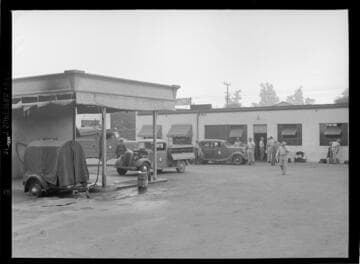 Automobiles at CEP garage