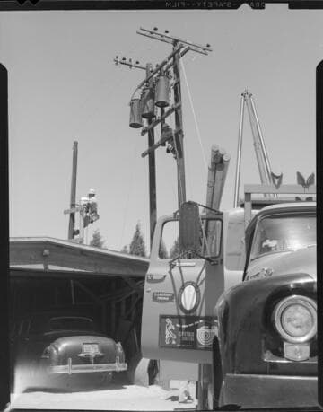 Victorville line construction