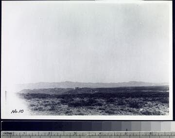 Site of Boulder City water tank under construction